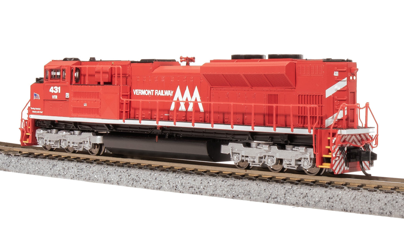 Broadway Limited N Vermont Railway 431 SD70M-2 Pargon 4 DCC/Sound