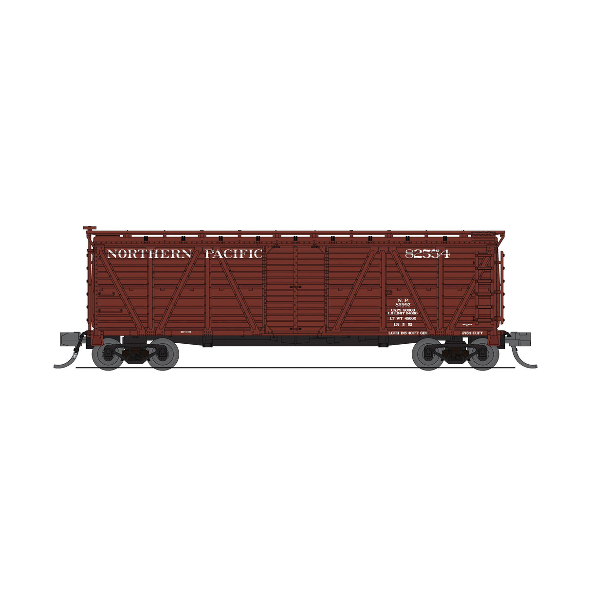 Broadway Limited N Scale Stock Car NP #82719/Mule Sounds