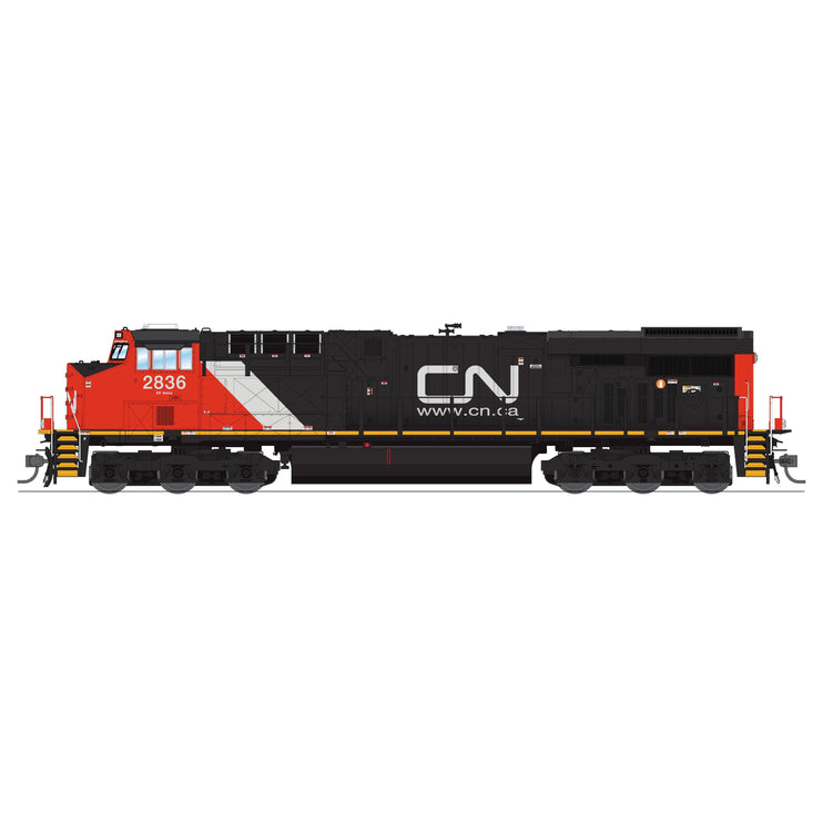 Broadway Limited HO Scale Canadian National 2849 ES44AC GEVO Locomotive DCC/Sound Pargon 4