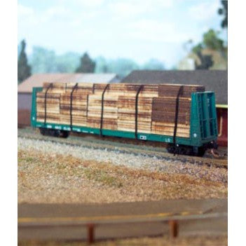 Osborn Models N Scale Flatcar Lumber Load 3070