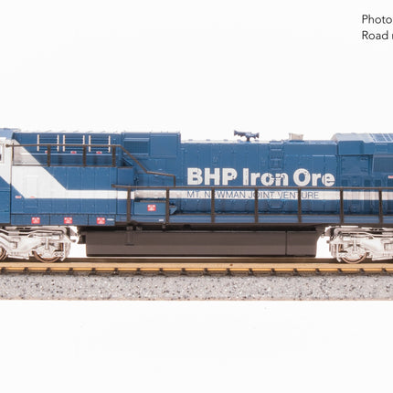 Broadway Limited N GE AC6000, BHP Iron Ore #6075, Blue & White, "Fortescue" Stealth DC