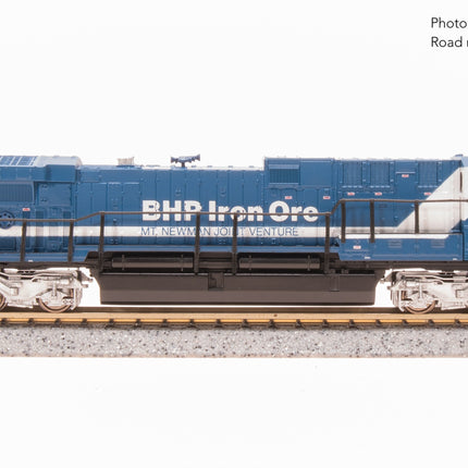 Broadway Limited N GE AC6000, BHP Iron Ore #6075, Blue & White, "Fortescue" Stealth DC