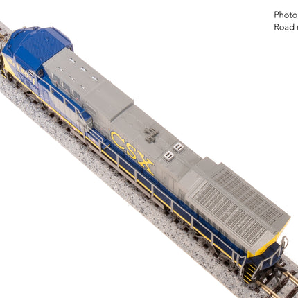 Broadway Limited N GE AC6000, CSX #601, YN2 Paint Stealth DC