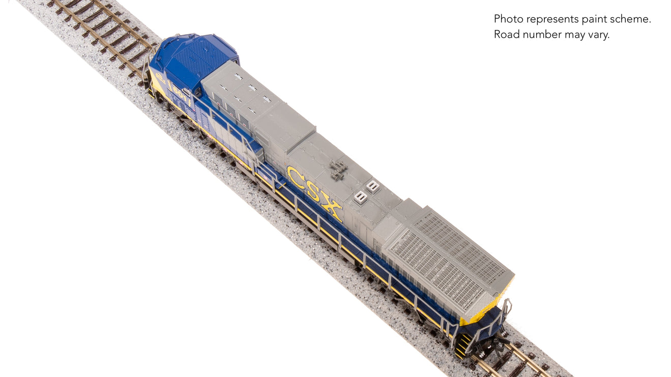 Broadway Limited N GE AC6000, CSX #601, YN2 Paint Stealth DC