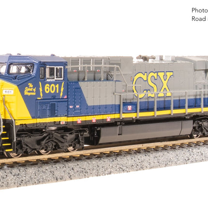 Broadway Limited N GE AC6000, CSX #601, YN2 Paint Stealth DC