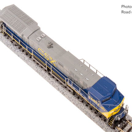 Broadway Limited N GE AC6000, CSX #601, YN2 Paint Stealth DC