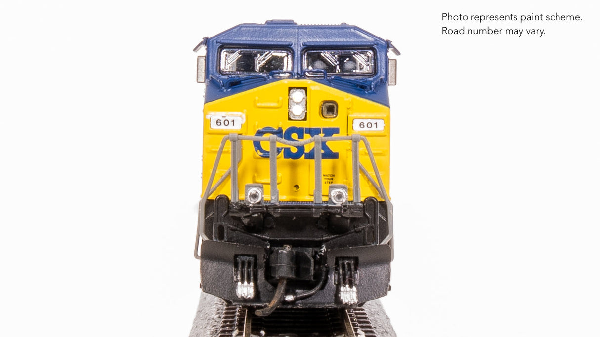 Broadway Limited N GE AC6000, CSX #678, YN2 Paint Stealth DC