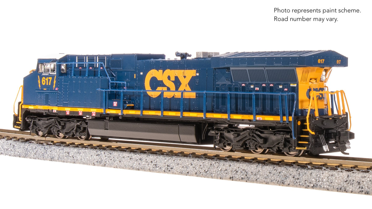 Broadway Limited N GE AC6000, CSX #617, YN3 Paint Stealth DC