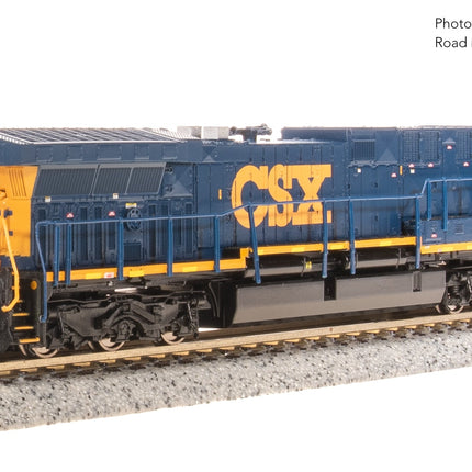 Broadway Limited N 8595 GE AC6000, CSX #629, YN3 Paint Stealth DC