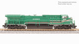 Broadway Limited N 8GE AC6000, GE Demo #6000, Green Demo Paint Stealth DC