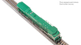 Broadway Limited N 8GE AC6000, GE Demo #6000, Green Demo Paint Stealth DC