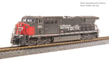 Broadway Limited N GE AC6000, SP #602, Bloody Nose Paint Stealth DC