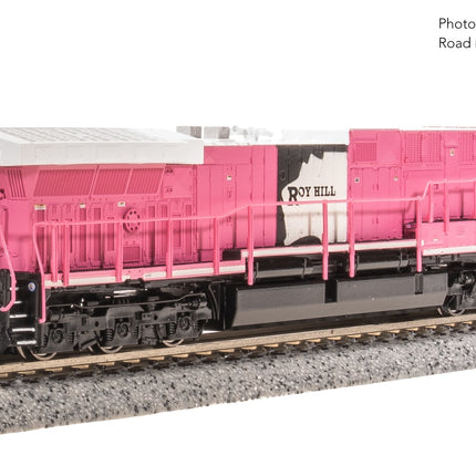 Broadway Limited N GE AC6000, Roy Hill Mining #1024, Pink/White/Black Paint Stealth DC