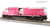 Broadway Limited N GE AC6000, Roy Hill Mining #1024, Pink/White/Black Paint Stealth DC