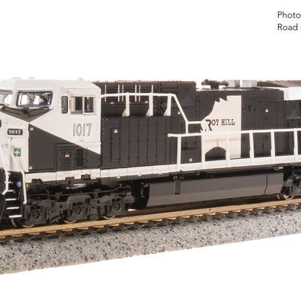 Broadway Limited N GE AC6000, Roy Hill Mining #1017, Black/White Paint Stealth DC