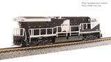 Broadway Limited N GE AC6000, Roy Hill Mining #1017, Black/White Paint Stealth DC