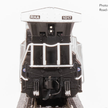 Broadway Limited N GE AC6000, Roy Hill Mining #1017, Black/White Paint Stealth DC