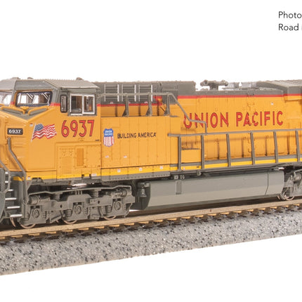 Broadway Limited N GE AC6000, UP #6965, Small Flags Scheme Stealth DC