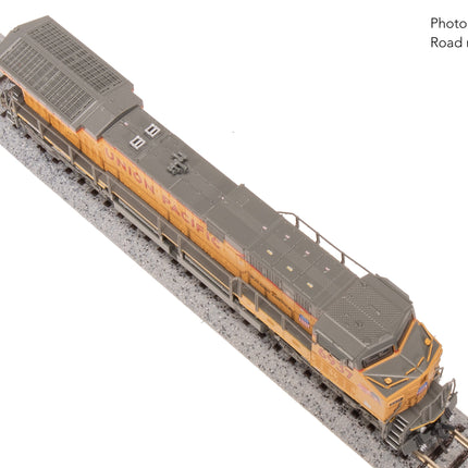 Broadway Limited N GE AC6000, UP #6965, Small Flags Scheme Stealth DC