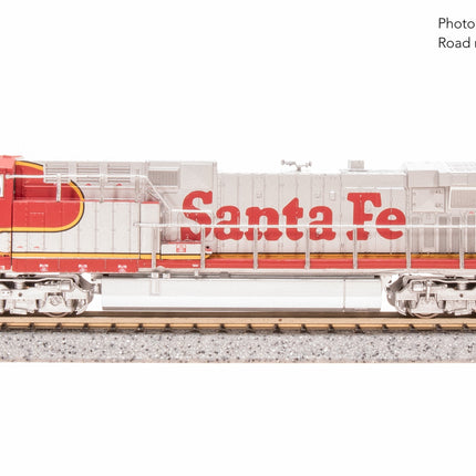 Broadway Limited N GE AC6000, ATSF #723, Warbonnet Fantasy Paint Stealth DC