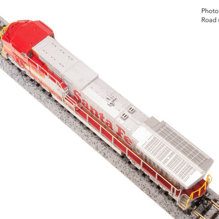 Broadway Limited N GE AC6000, ATSF #723, Warbonnet Fantasy Paint Stealth DC