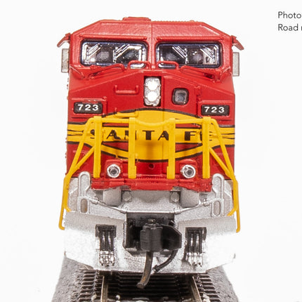 Broadway Limited N GE AC6000, ATSF #723, Warbonnet Fantasy Paint Stealth DC