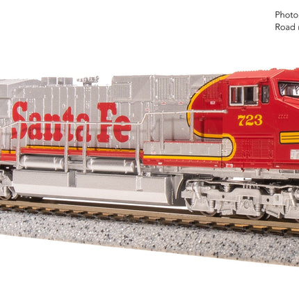 Broadway Limited N GE AC6000, ATSF #723, Warbonnet Fantasy Paint Stealth DC