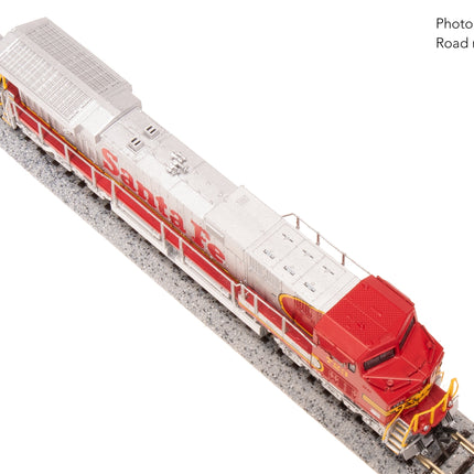 Broadway Limited N GE AC6000, ATSF #723, Warbonnet Fantasy Paint Stealth DC