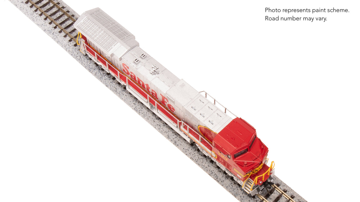 Broadway Limited N GE AC6000, ATSF #723, Warbonnet Fantasy Paint Stealth DC