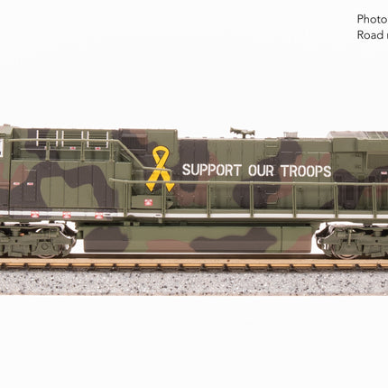 Broadway Limited N GE AC6000, "Support Our Troops" Fantasy Paint Stealth DC