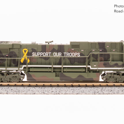 Broadway Limited N GE AC6000, "Support Our Troops" Fantasy Paint Stealth DC