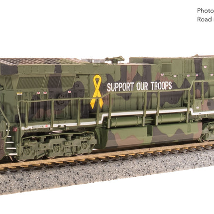 Broadway Limited N GE AC6000, "Support Our Troops" Fantasy Paint Stealth DC