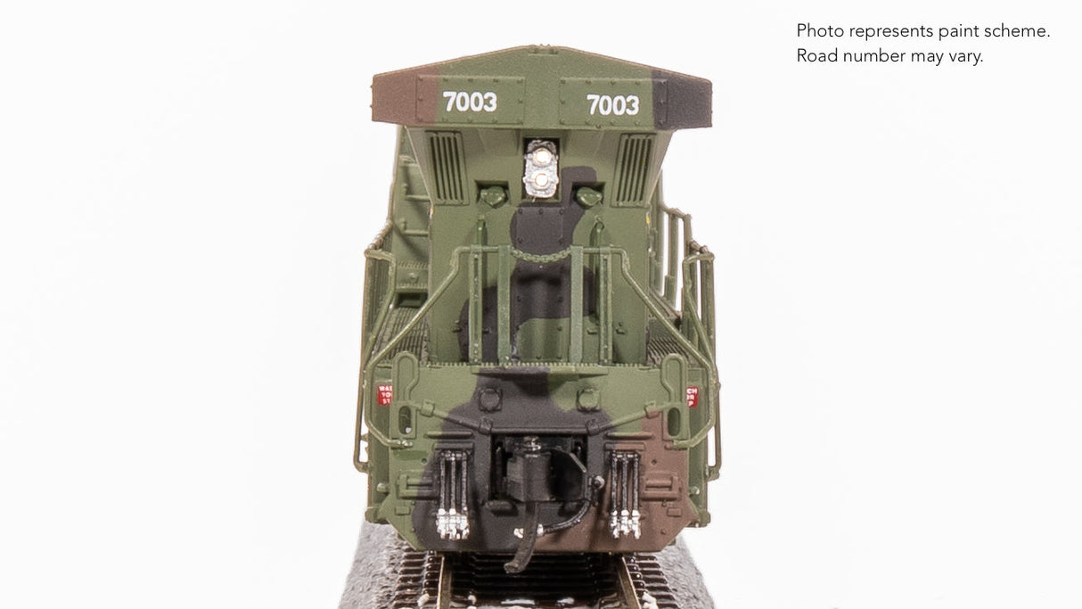 Broadway Limited N GE AC6000, "Support Our Troops" Fantasy Paint Stealth DC