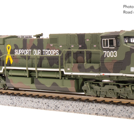 Broadway Limited N GE AC6000, "Support Our Troops" Fantasy Paint Stealth DC