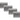 Lionel HO Scale 3" Straight MagneLock Track (4) - 8768034