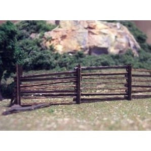 Osborn Models HO Scale Log Fence 1082