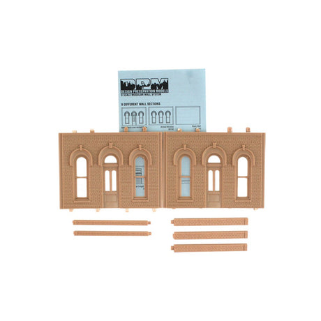 Woodland Scenics O Scale Street/Dock Level Arched Entry Door DPM Kit