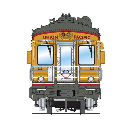 Broadway Limited HO Scale Union Pacific Business Car, UP #119 "Kenefick" UP Shield on Rear