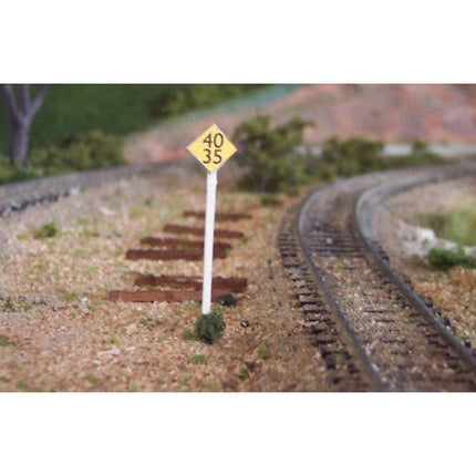 Osborn Models HO Scale Speed Limit Sign 1052