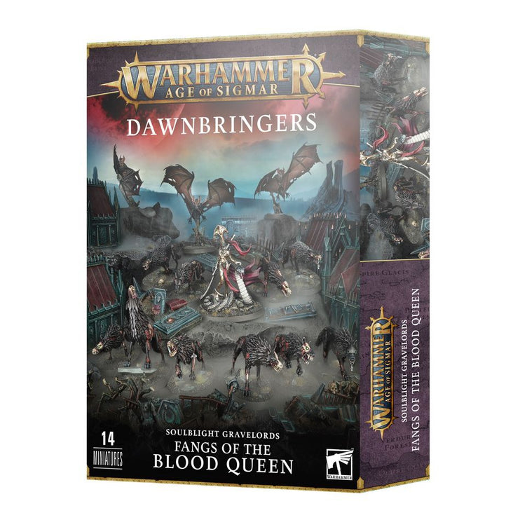 Games Workshop Warhammer Age of Sigmar Dawnbringers Soulblight Gravelords Fangs Of The Blood Queen