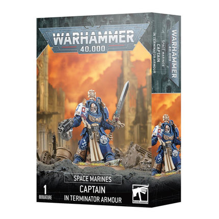 Games Workshop Warhammer 40K Space Marines Captain in Terminator Armour