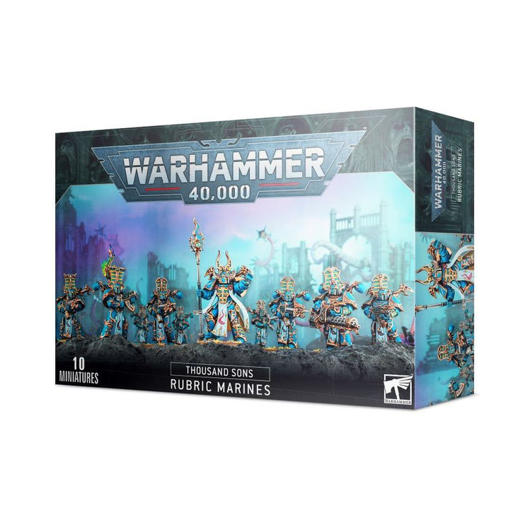 Games Workshop Warhammer 40K Thousand Sons Rubric Marines