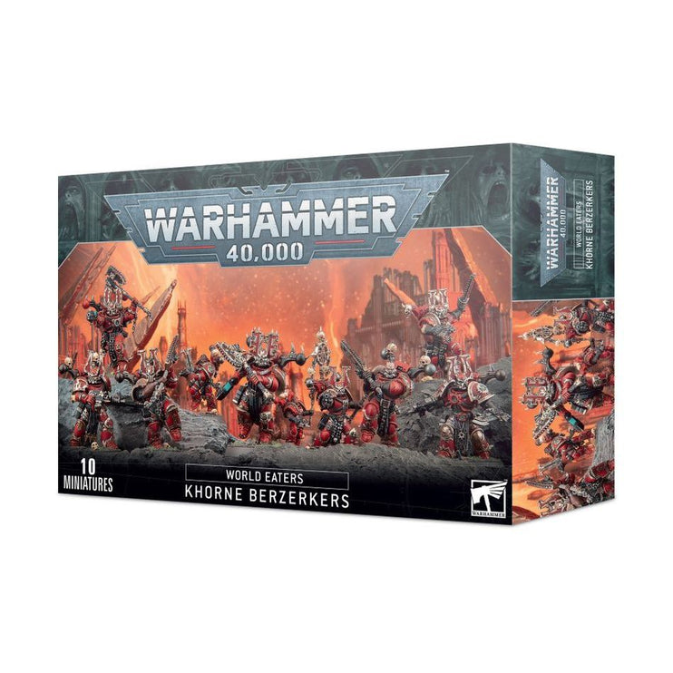 Games Workshop Warhammer 40K World Eaters Khorne Berzerkers