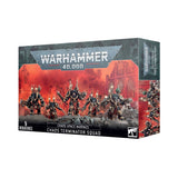 Games Workshop Warhammer 40K Chaos Space Marines Chaos Terminator Squad