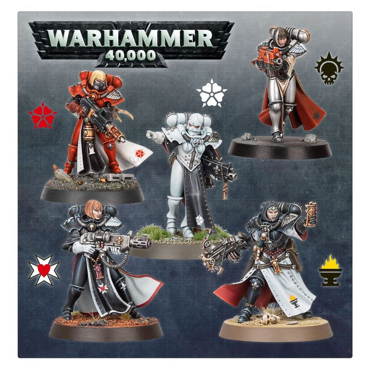 Games Workshop Warhammer 40K Adepta Sororitas Battle Sisters Squad