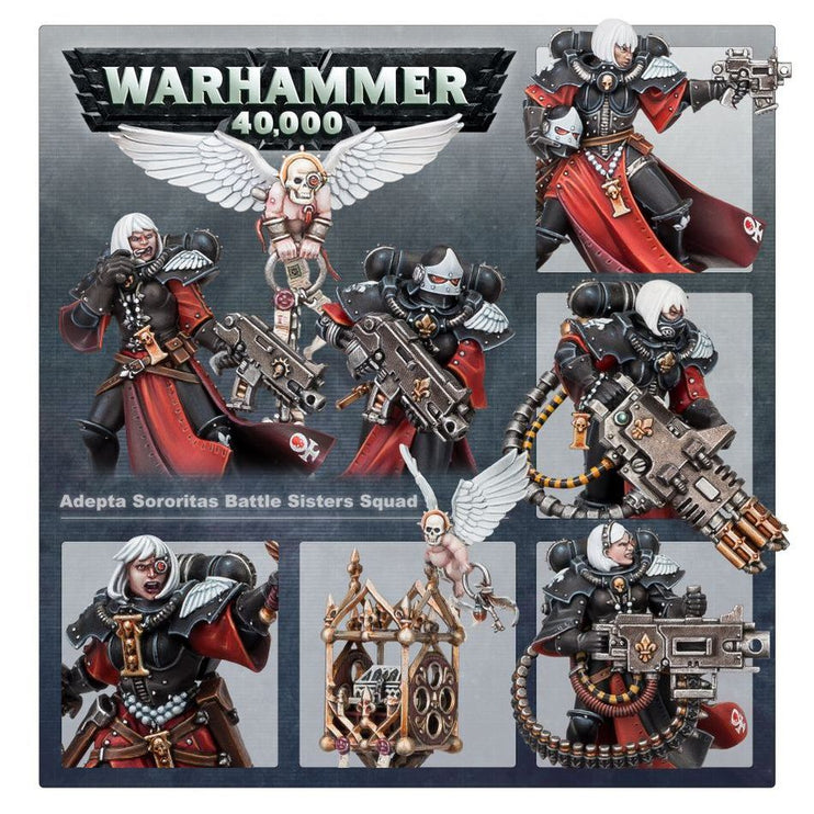 Games Workshop Warhammer 40K Adepta Sororitas Battle Sisters Squad