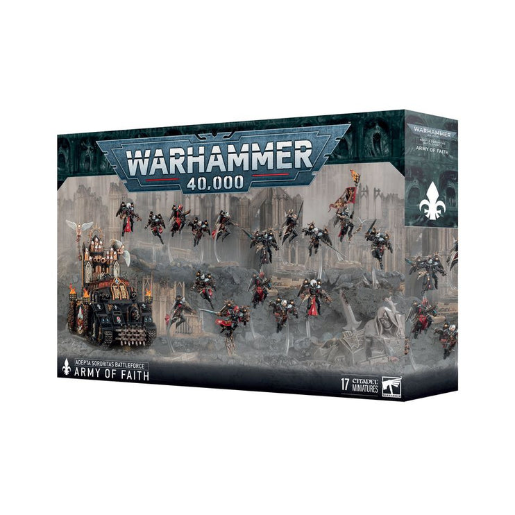 Games Workshop Warhammer 40K Adepta Sororitas Battleforce Army of Faith