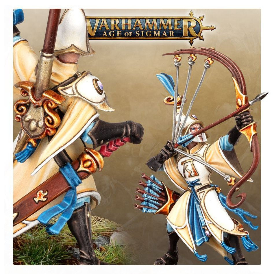 Games Workshop Warhammer Age of Sigmar Lumineth Realm-Lords Vanari Auralan Sentinels