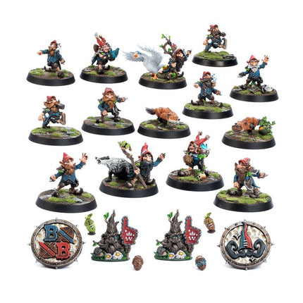 Games Workshop Warhammer Blood Bowl The Game of Fantasy Football Gnome Blood Bowl Team The Glimdwarrow Groundhogs