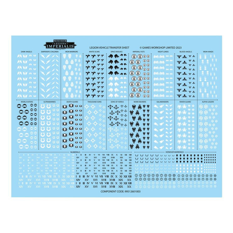 Games Workshop Warhammer The Horus Heresy Legions Imperialis Legions Astartes Drop Pods